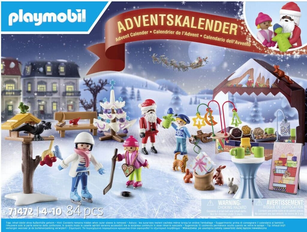 Playmobil Adventskalender Ausflug auf den Weihnachtsmarkt